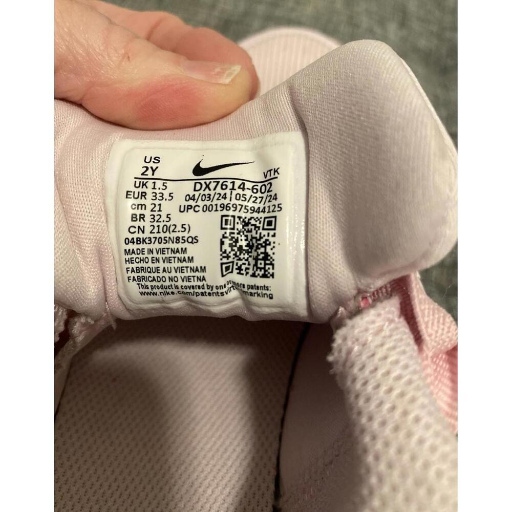 Nike Star Runner 04 Pink & White Size 2Y Sneakers DX7614-602 - Picture 7 of 7